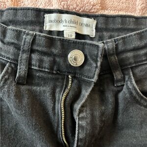 Nobody's Child Black Skinny Denim Jeans - Size 10